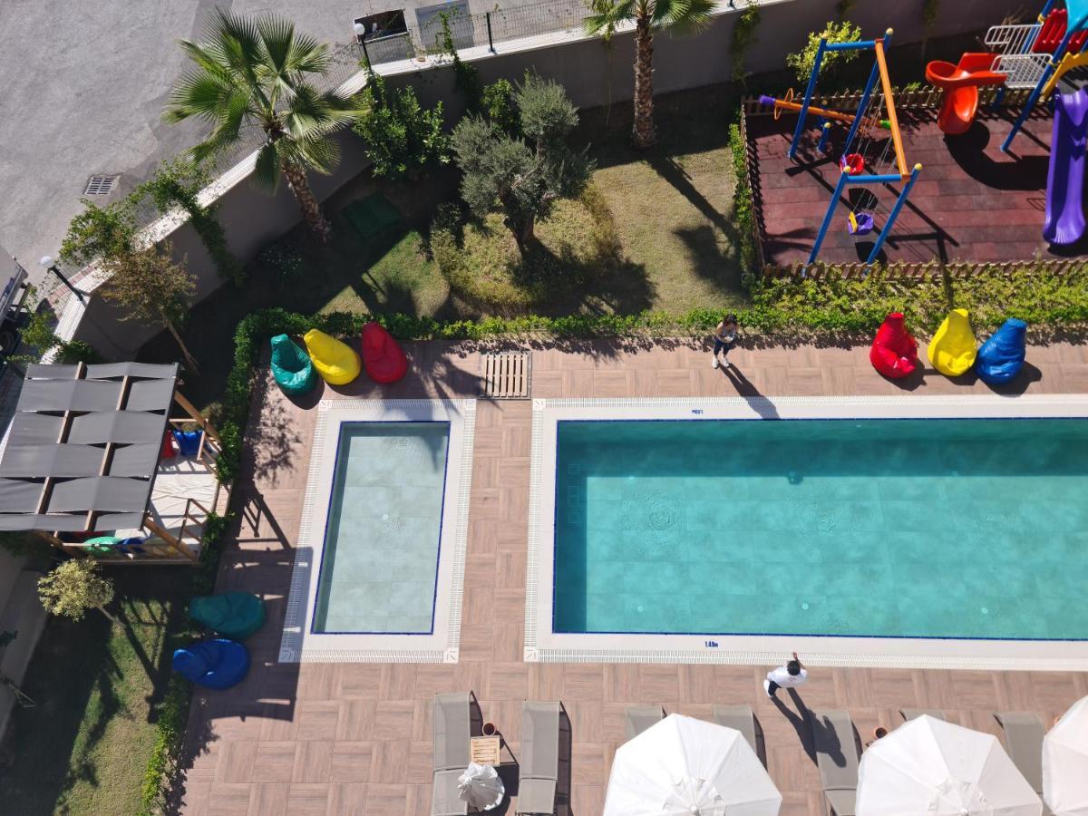 Appartement Kleopatra Sultan Rezidans à Alanya Extérieur photo