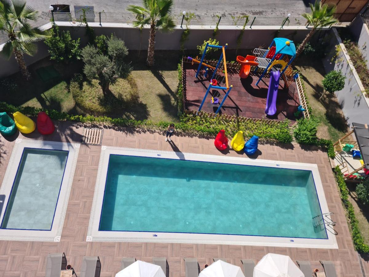 Appartement Kleopatra Sultan Rezidans à Alanya Extérieur photo