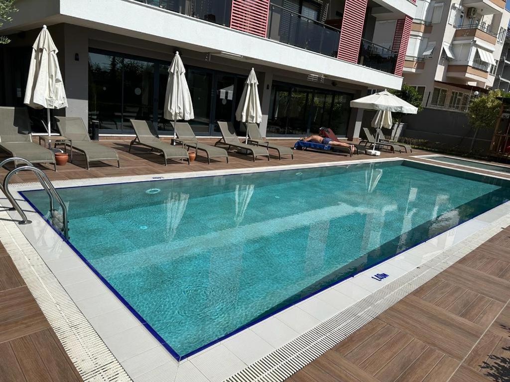 Appartement Kleopatra Sultan Rezidans à Alanya Extérieur photo