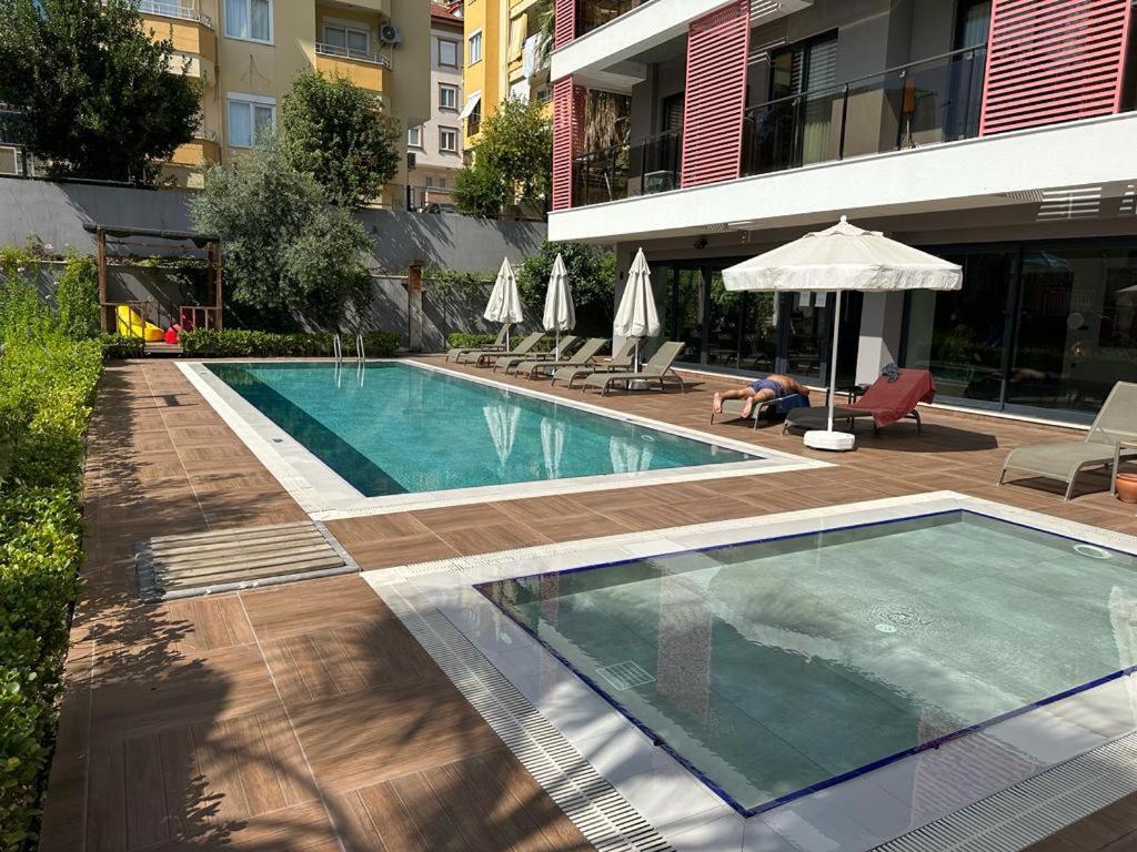 Appartement Kleopatra Sultan Rezidans à Alanya Extérieur photo