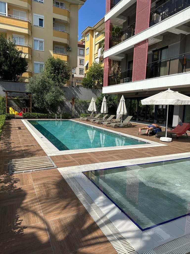 Appartement Kleopatra Sultan Rezidans à Alanya Extérieur photo